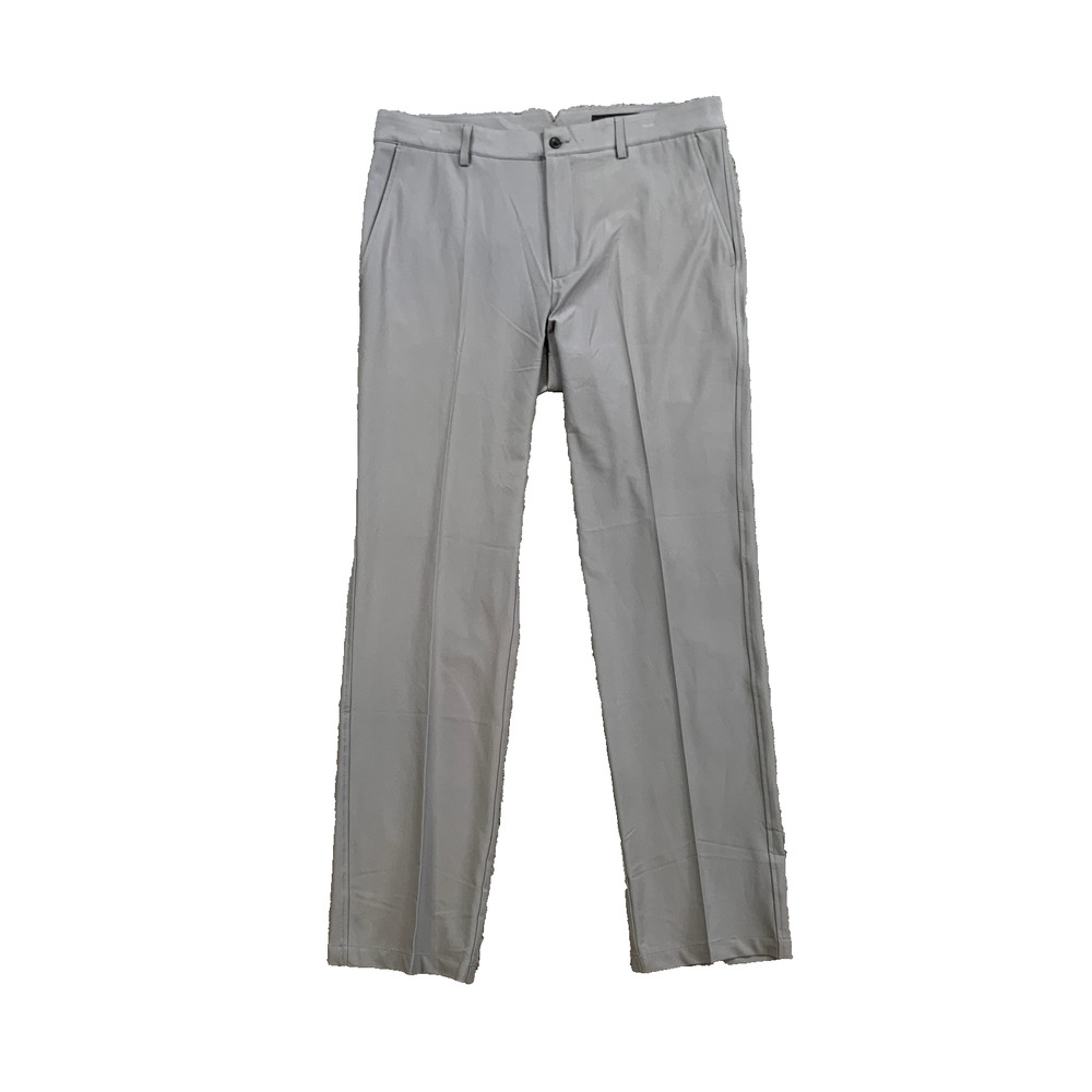 Dunning Pants Mens 34 Gray Everbest FlatLightweight Performance Golf Dress